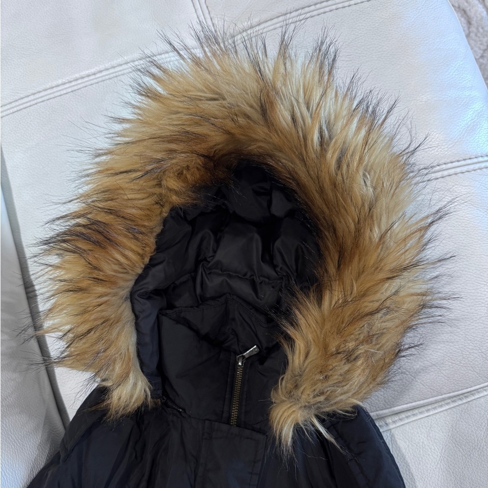 BROOKS BROTHERS Winter Black Coat In XS Petite - Picture 15 of 17